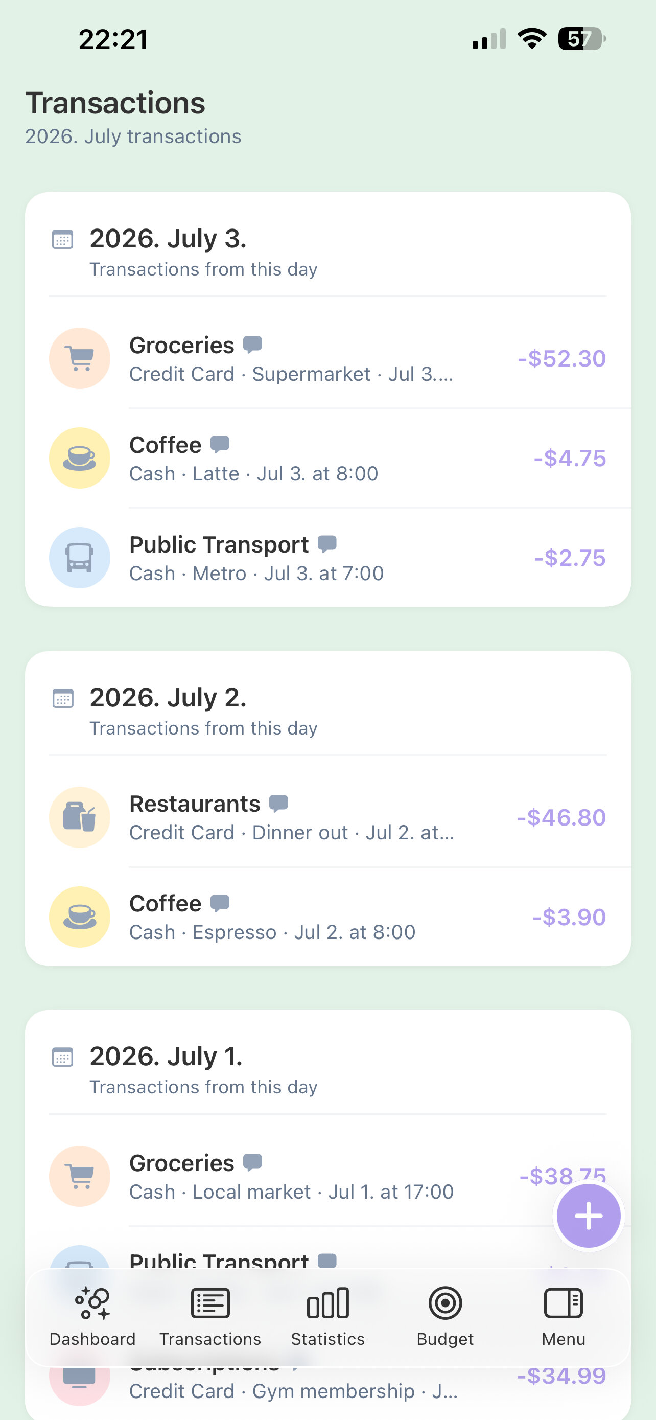 Transactions